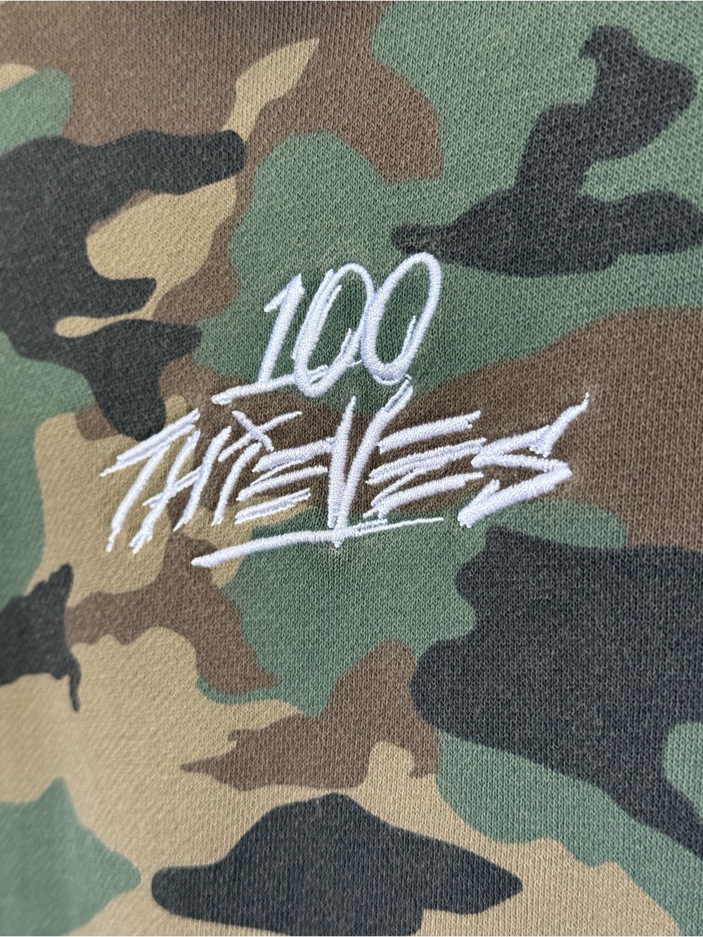 100Thieves Camouflage Crewneck FW01